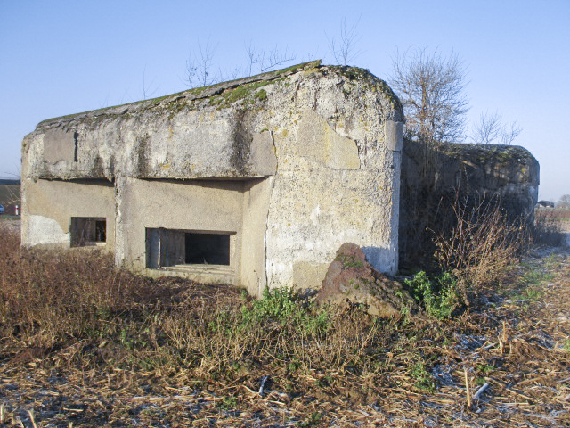 Ligne Maginot - A64 - QUATRE VENTS - (Blockhaus pour canon) - 