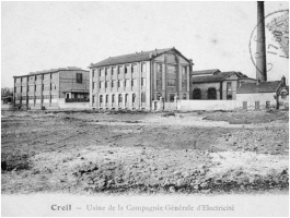 Ligne Maginot - Compagnie Générale d'Electricité de Creil - Usine crée par Daydé et Pillé à Creil