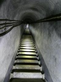 Ligne Maginot - SAINT OURS HAUT (SOH) - (Ouvrage d'artillerie) - Bloc 4
Escalier d'accès au bloc