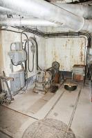 Ligne Maginot - Ouvrage d'artillerie de SAINT-OURS HAUT - Bloc 1.
Motorisation du plan incliné descendant.