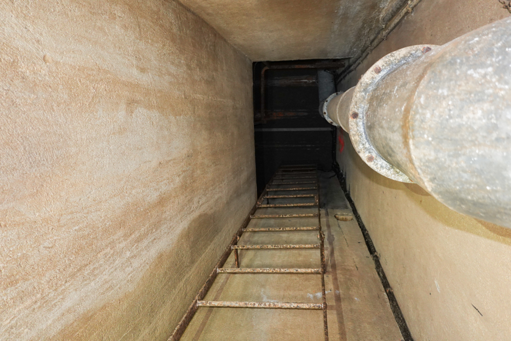 Ligne Maginot - RESTEFOND - (Ouvrage d'artillerie) - Bloc 3
Puits d'accès aux étages supérieurs