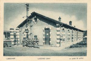 Ligne Maginot - LONGUYON - CASERNE LAMY - (Camp de sureté) - Entrée de la Caserne Lamy.
Le poste de police