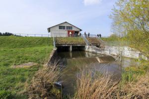 Ligne Maginot - RESERVOIR DE HOSTE-BAS - (Inondation défensive) - Bâtiment des siphons et déversoir