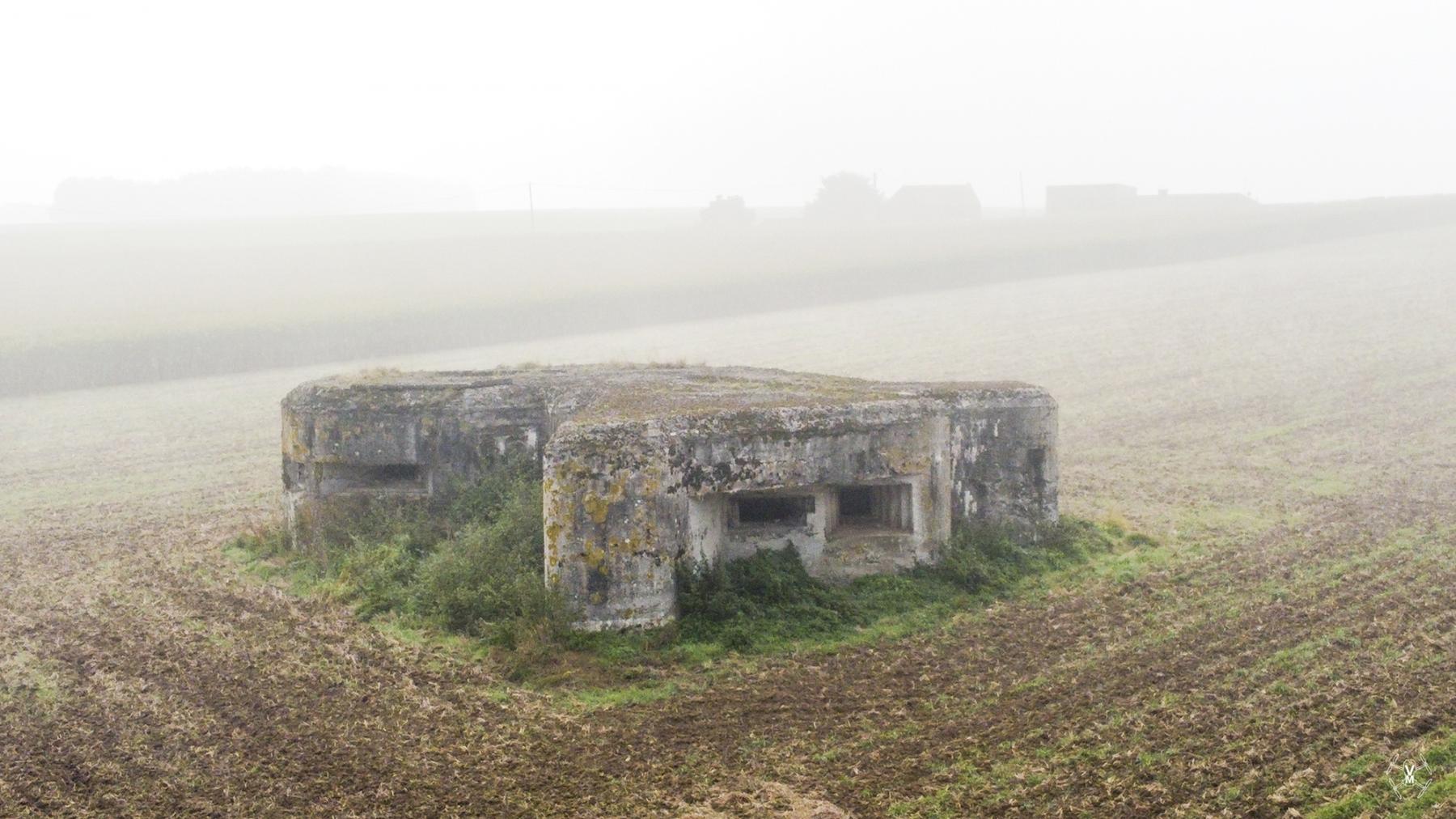 Ligne Maginot - A49 - GLYCINE - (Blockhaus pour canon) - 