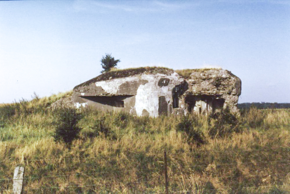 Ligne Maginot - B541 - PERCHE ROMPUE - (Blockhaus pour canon) - Vue du Sud-Ouest.