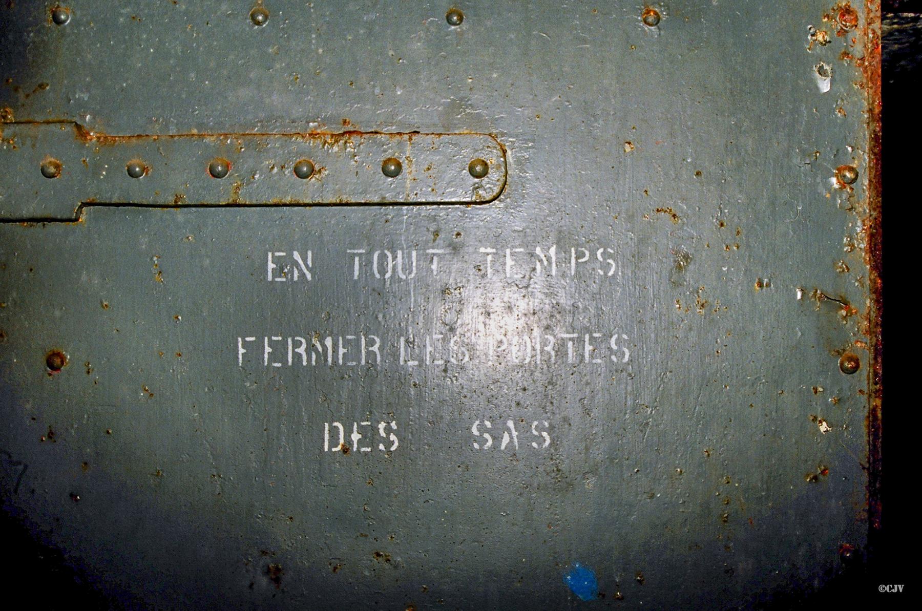 Ligne Maginot - FLAUT - (Ouvrage d'artillerie) - Bloc entrée