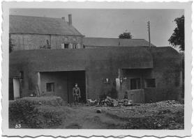 Ligne Maginot - A98 - EUILLY - (Casemate d'artillerie) - La casemate sous l'occupation