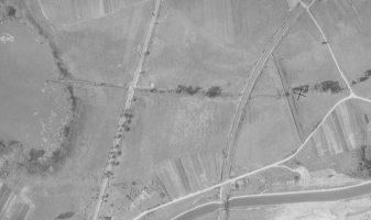 Ligne Maginot - WILLERWALD - INONDATION DéFENSIVE - (Inondation défensive) - Le petit bief d'inondation entre la digue et le bassin de décantation de l'usine Solvay