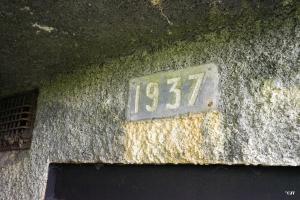 Ligne Maginot - B540 - RUAINCE - (Blockhaus pour canon) - L'année de construction