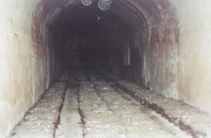 Ligne Maginot - MICHELSBERG - A22 - (Ouvrage d'artillerie) - En 1989 le casernement...en champignonnière