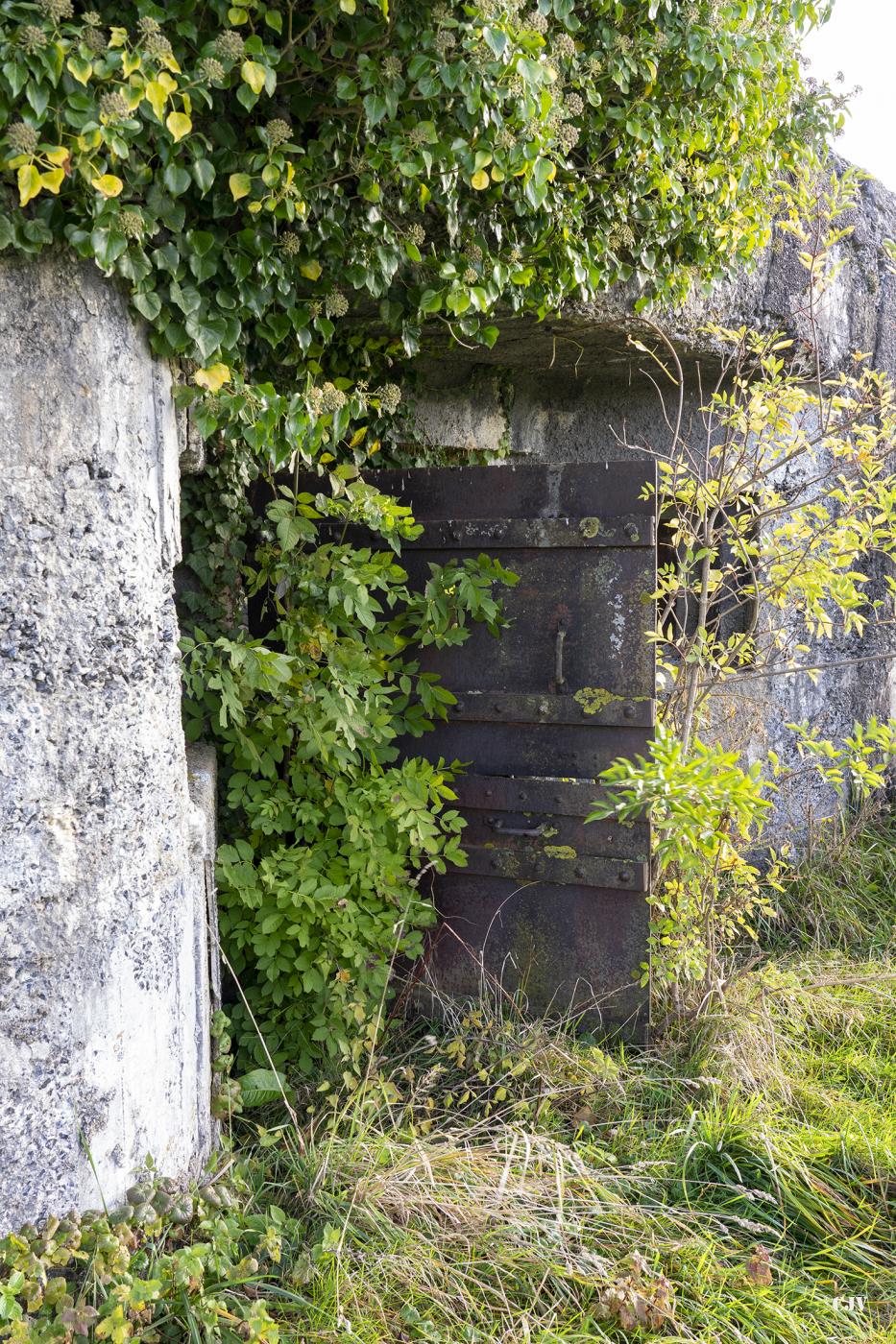 Ligne Maginot - B512 - WARGNIES LE GRAND OUEST - (Blockhaus pour canon) - La porte est toujours en place