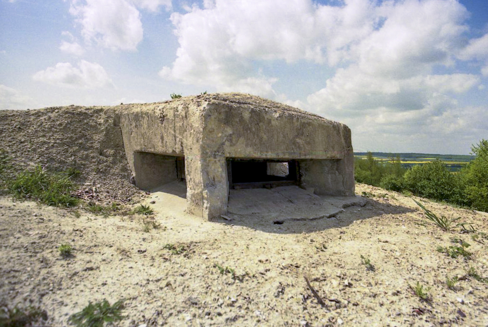 Ligne Maginot - COTE 400 - (Observatoire d'artillerie) - La guérite OD 97 sous sa gangue de béton