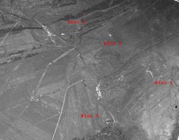 Ligne Maginot - THONNELLE - (Ouvrage d'infanterie) - Vue aérienne de l'ouvrage au 2 mars 1940.