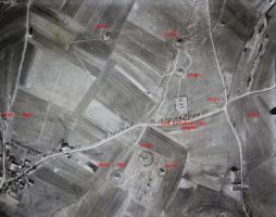 Ligne Maginot - LES PERCHAILLES - (Dépôt de Munitions) - Vue aérienne - Mission F030 Altitude 2000 - 9 mars 1940