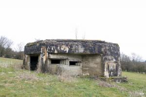 Ligne Maginot - A108 - BEAUX SARTS - (Blockhaus pour canon) - L'entrée du personnel et les créneaux