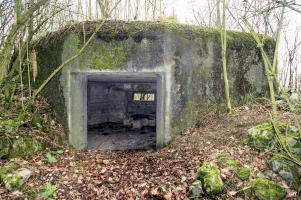 Ligne Maginot - B652 - REDOUTE DE ROCQ SUD - (Blockhaus pour canon) - L'entrée