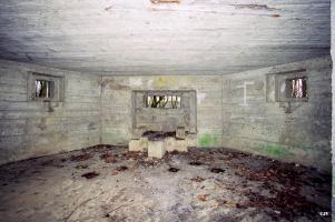 Ligne Maginot - B652 - REDOUTE DE ROCQ SUD - (Blockhaus pour canon) - L'intérieur