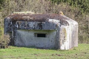 Ligne Maginot - B732 - GARDE DE WILLIES - (Blockhaus pour canon) - Façade sud