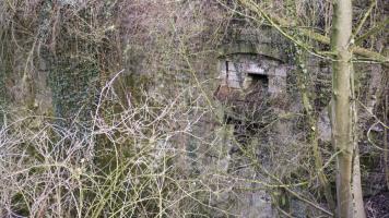 Ligne Maginot - BOUSSOIS - (Ouvrage d'infanterie) - Le fossé de l'ancien fort