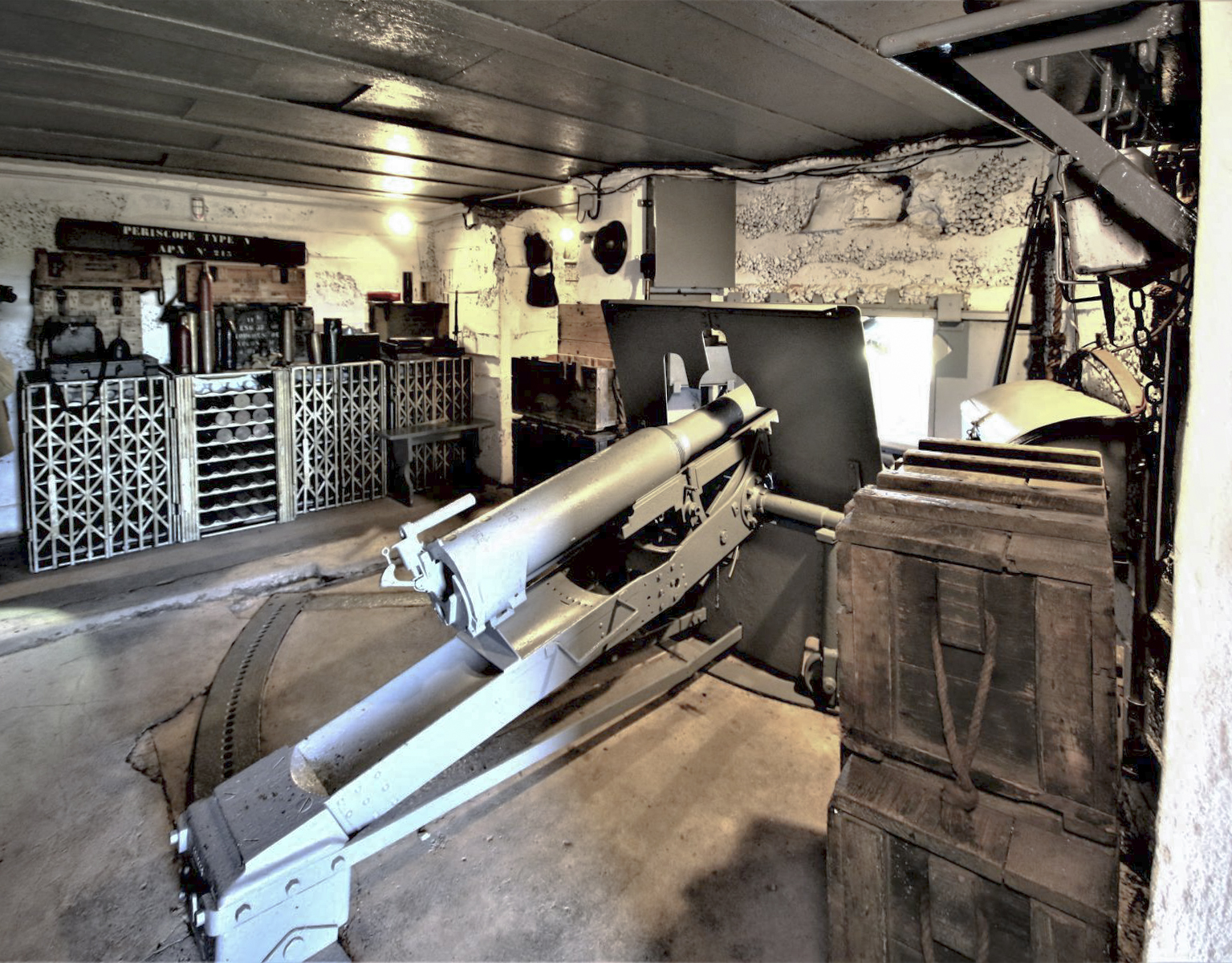 Ligne Maginot - AC1B - MC22 - LA COSTAUDE - (Casemate d'artillerie) - Chambre de tir