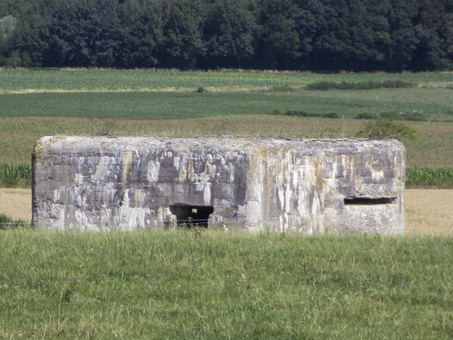 Ligne Maginot - A94 - WATISSART - (Blockhaus pour canon) - Vue prise de la route de Jeumont.