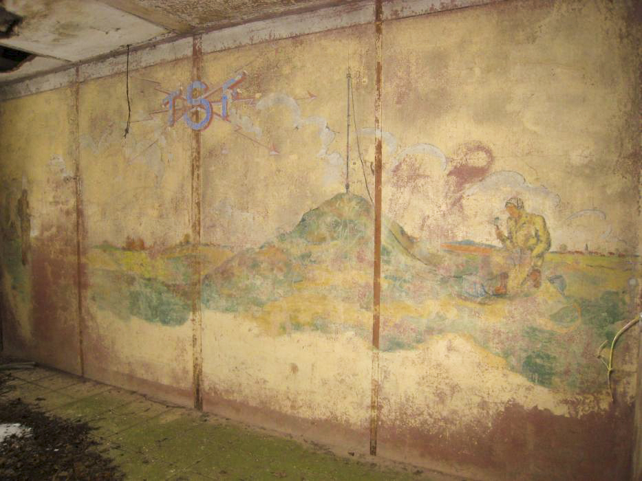Ligne Maginot - ANGEVILLERS (CAMP) - (Camp de sureté) - Peinture murale