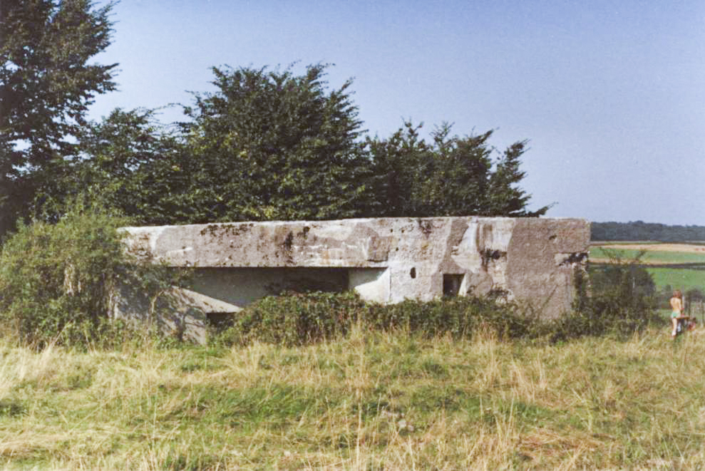 Ligne Maginot - B711 - SOLRE LE CHATEAU - (Blockhaus pour arme infanterie) - Vue d'ensemble, coté entrée
