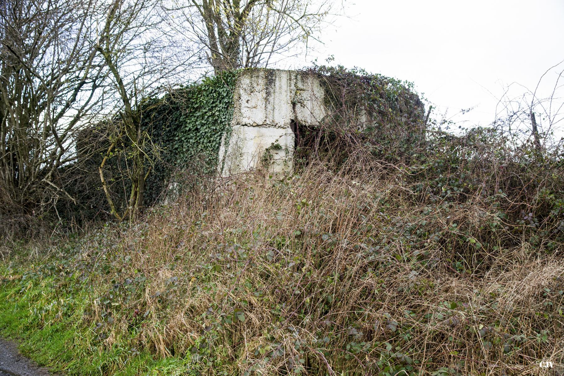 Ligne Maginot - L'ECREVISSE - (Blockhaus pour canon) - 