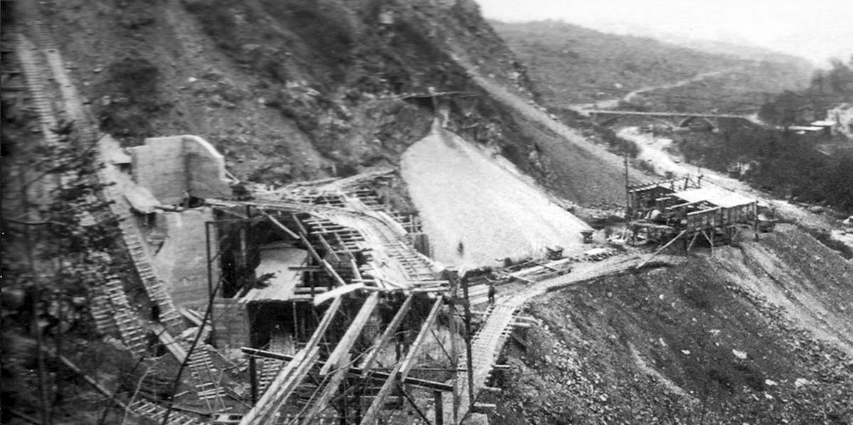 Ligne Maginot - GORDOLON (GN) - (Ouvrage d'artillerie) - La construction de l'ouvrage