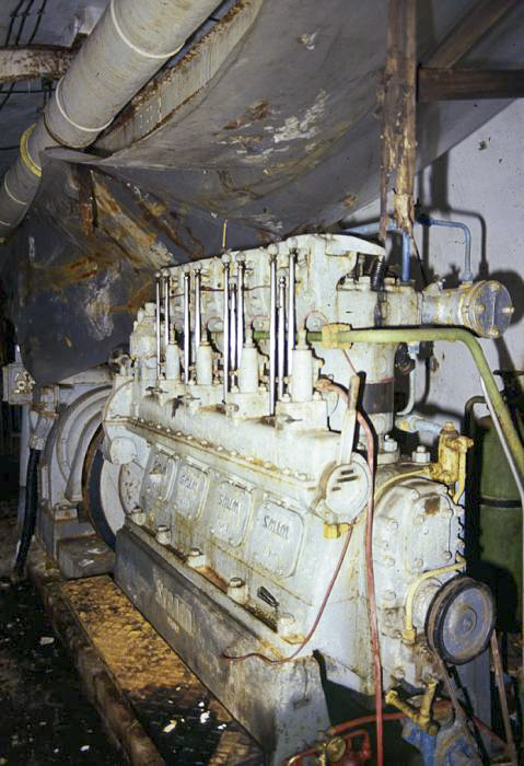 Ligne Maginot - GORDOLON (GN) - (Ouvrage d'artillerie) - L'usine électrique