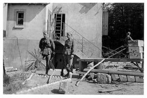 Ligne Maginot - BREMENDELL - (Maison forte) - La maison forte avant destruction par les allemands