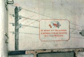 Ligne Maginot - BERSILLIES - (Ouvrage d'infanterie) - Peinture murale
