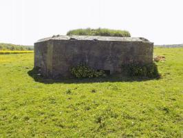 Ligne Maginot - 1C - PETIT REMILLY SUD - (Blockhaus pour canon) - Face frontale