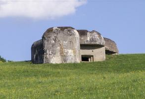 Ligne Maginot - BELLEVUE - (Casemate d'artillerie) - Créneau de tir