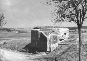 Ligne Maginot - M6B - GRUNDVILLER 1 - (Blockhaus pour arme infanterie) - Photo de l'avant poste dans les années 40
