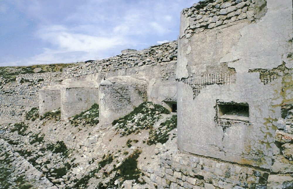 Ligne Maginot - JANUS - (Ouvrage d'artillerie) - Le bloc 8, 
Bloc d'artillerie de l'ancien ouvrage Séré de Riviéres incorporé dans l'ouvrage Maginot.