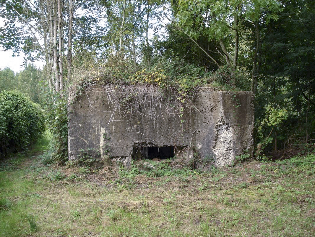Ligne Maginot - 211 - FAUBOURG DE CASSINE - (Blockhaus pour canon) - Face frontale