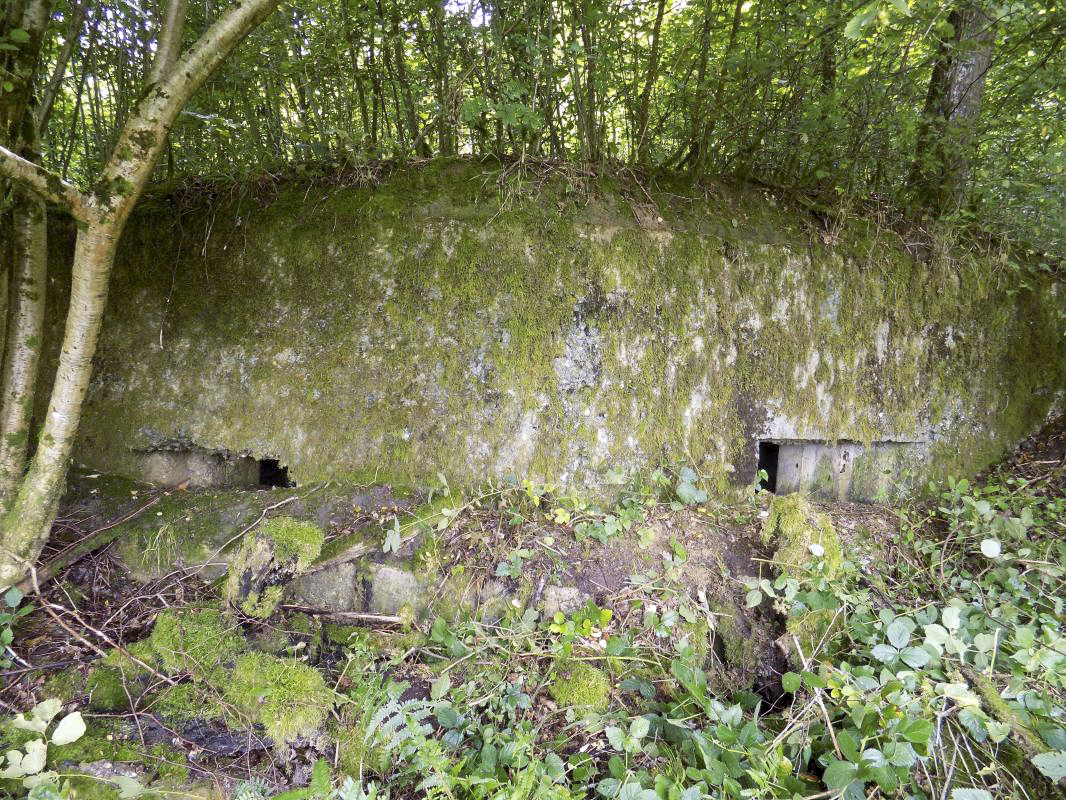 Ligne Maginot - 32A - SAINT OEUVRE - (Blockhaus pour canon) - Face frontale