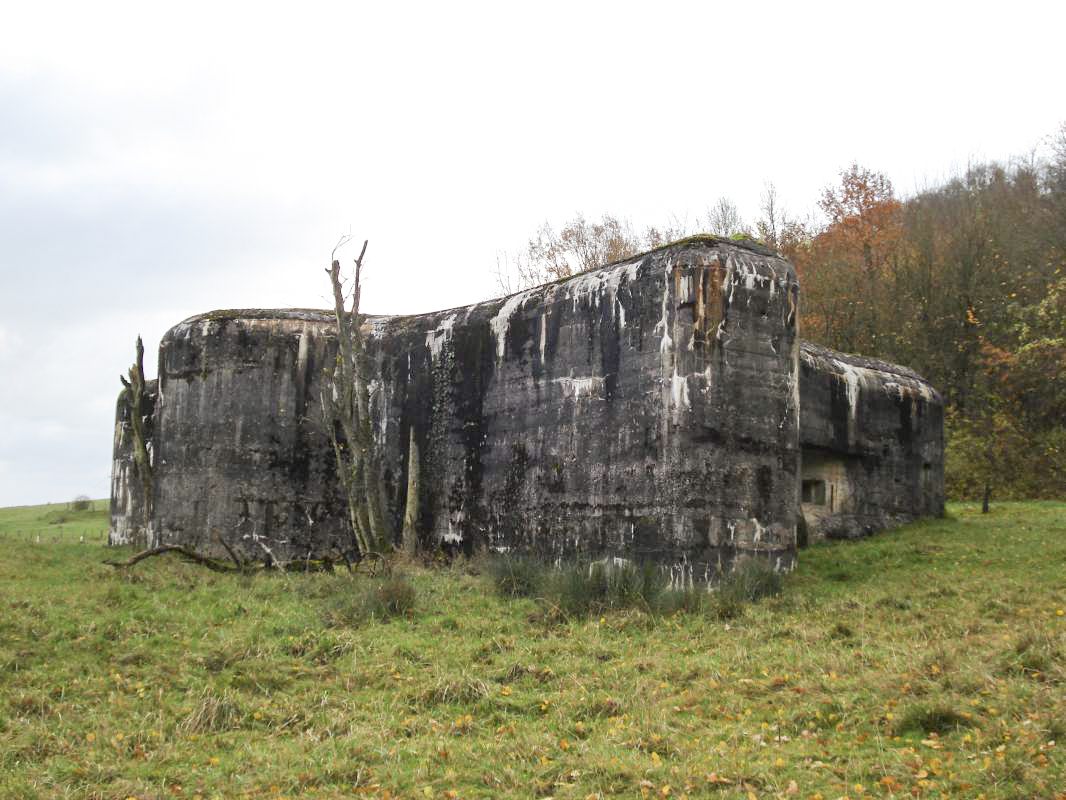 Ligne Maginot - CEZF-34  - LES TOURNILLONS - (Casemate d'infanterie - double) - Face frontale / l'ouest