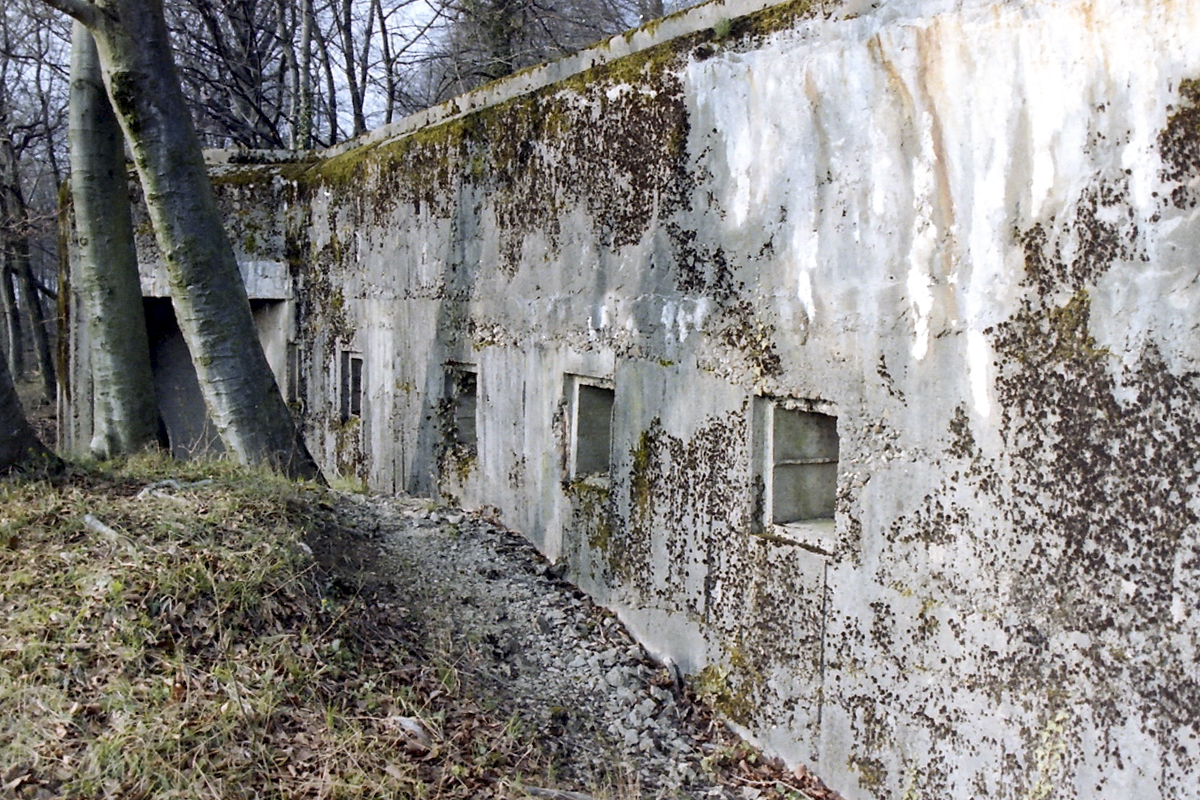 Ligne Maginot - BOIS DE LA COTE (169° RIF) - (PC de Sous-Secteur) - Le bâtiment principal disparu