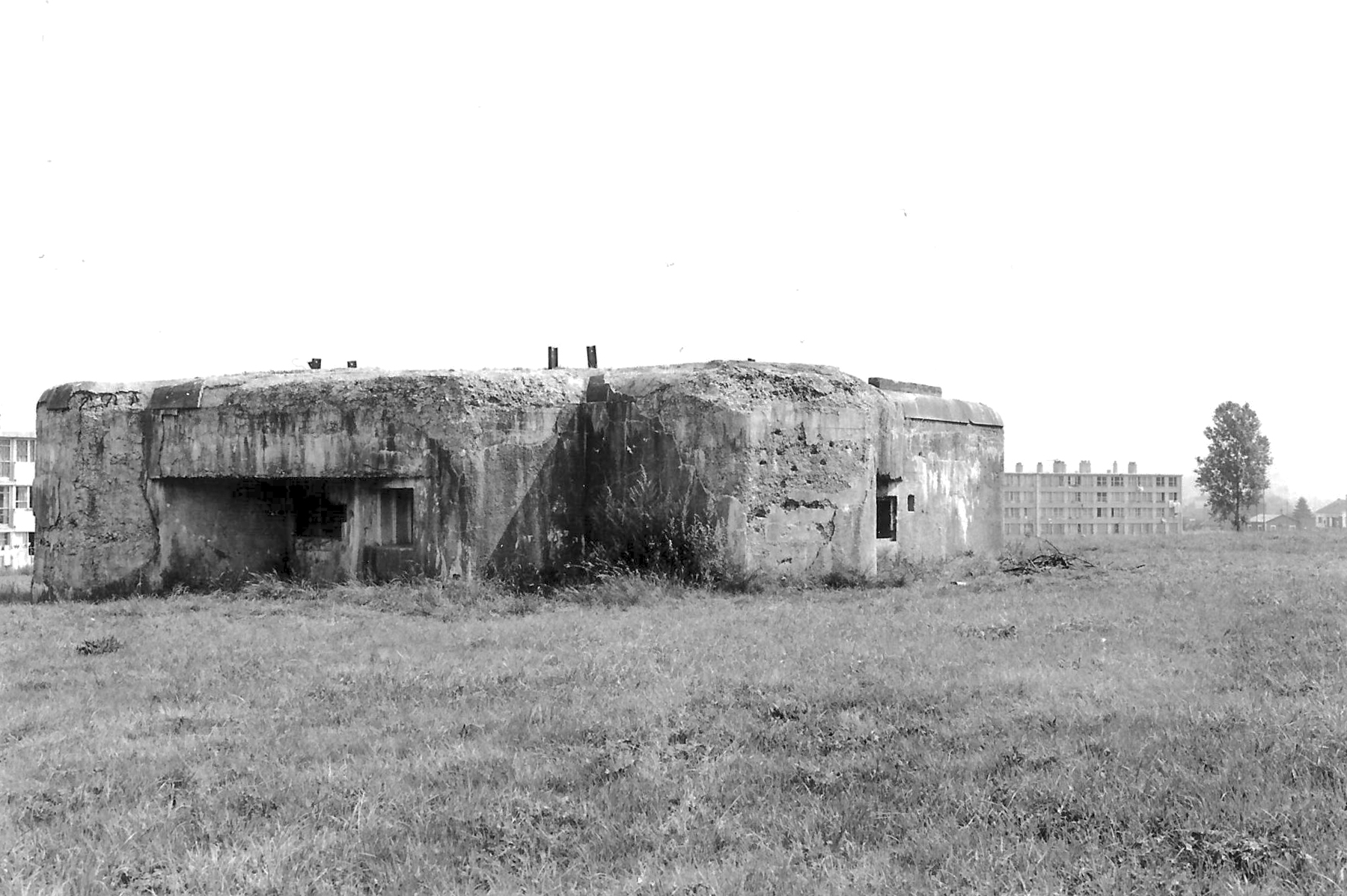 Ligne Maginot - 104 - SEDAN SUD - (Blockhaus lourd type STG / STG-FCR - Double) - Le blockhaus dans les années 1980