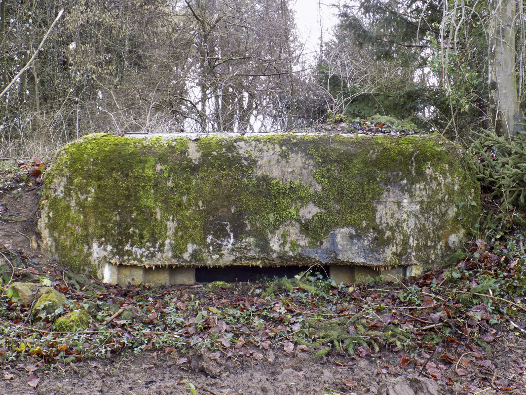 Ligne Maginot - CROIX PIOT - (Observatoire d'infanterie) - Face frontale