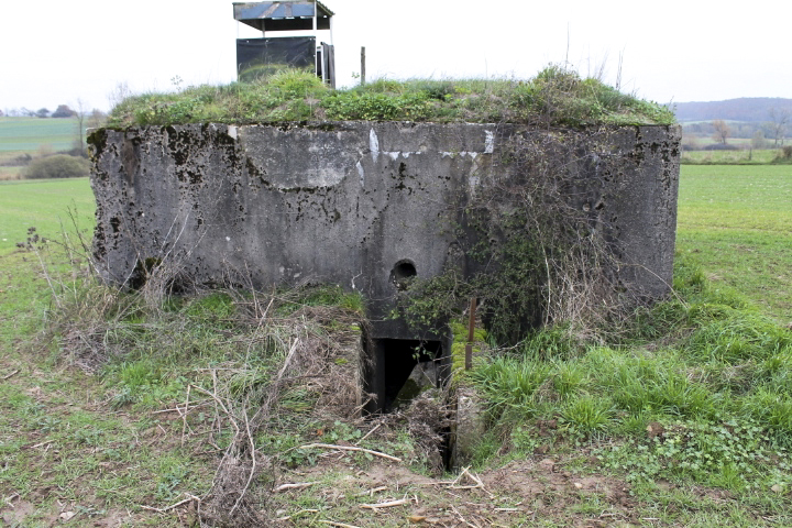 Ligne Maginot - TIERGARTEN 5 - (Blockhaus pour arme infanterie) - Façade arrière