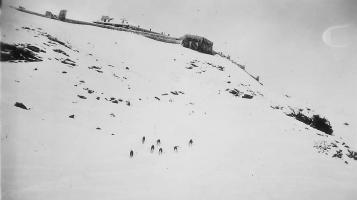 Ligne Maginot - REDOUTE RUINEE - (Ouvrage d'infanterie) - La redoute ruinée sous la neige