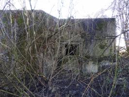 Ligne Maginot - KLEIBORN SUD - (Blockhaus pour arme infanterie) - La façade de tir.