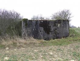 Ligne Maginot - SCHLANGENSTUCK 4 - (Blockhaus pour arme infanterie) - La façade arrière