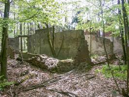 Ligne Maginot - BIESENBERG - (Casernement) - Ruines du casernement