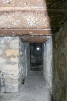 Ligne Maginot - HERBITZHEIM 1bis - Couloir d'accès vers la chambre de combat. A gauche le local abri, avec son propre créneau.