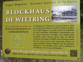 Tourisme Maginot - BARRAGE DE WITTRING NORD - (Blockhaus pour arme infanterie) - 