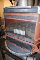 Ligne Maginot - BICHEL SUD - X19 - (Abri) - Vue 'éclatée' du'n filtre à gaz modèle SP 36.
Noter les différents étages de filtration, l'air passant de haut en bas